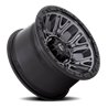 Fuel Off-Road | Traction D825 Matte Gunmetal / Black Ring