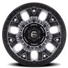 Fuel Off-Road | Traction D825 Matte Gunmetal / Black Ring