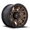 Fuel Off-Road | Traction D826 Matte Bronze / Black Ring