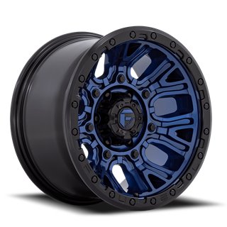 Fuel Off-Road | Traction D827 Dark Blue / Black Ring