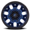 Fuel Off-Road | Traction D827 Dark Blue / Black Ring