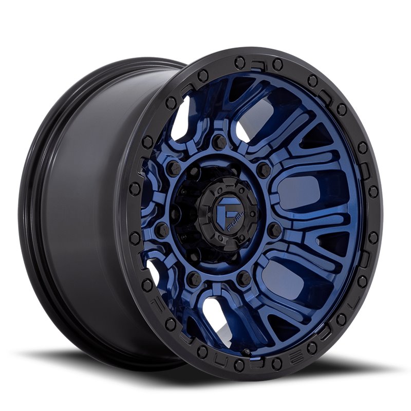 Fuel Off-Road | Traction D827 Dark Blue / Black Ring