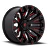 Fuel Off-Road | Quake D829 Gloss Black / Milled Red