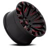 Fuel Off-Road | Quake D829 Gloss Black / Milled Red