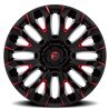 Fuel Off-Road | Quake D829 Gloss Black / Milled Red