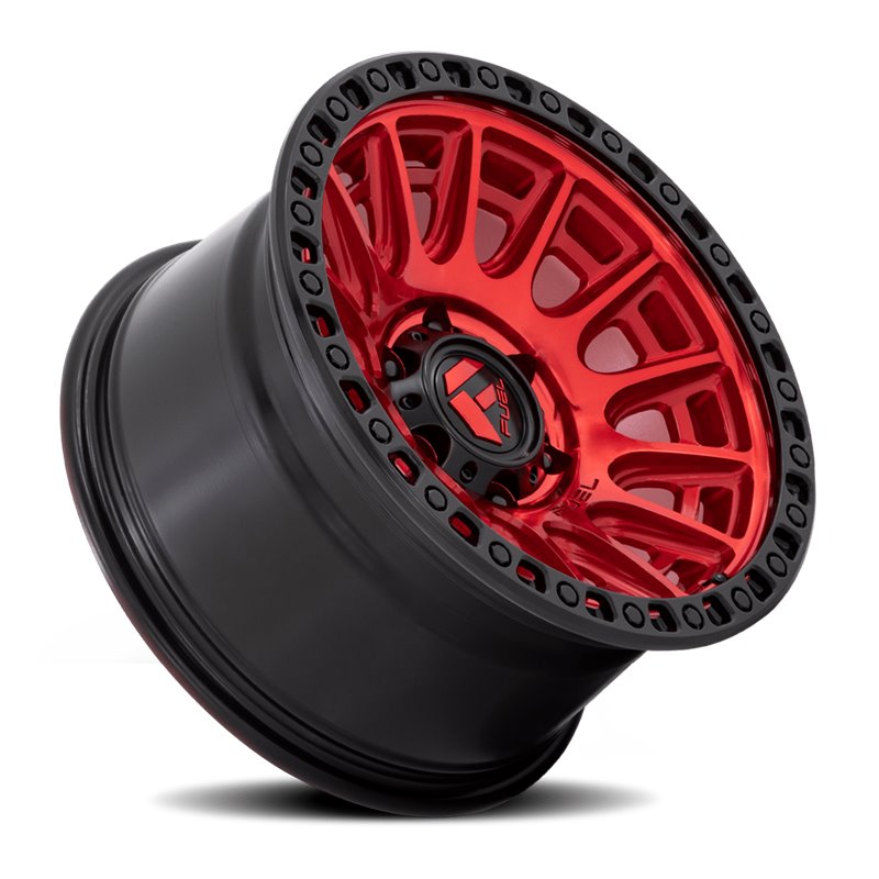Fuel Off-Road | Cycle D834 Candy Red / Black Ring