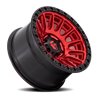 Fuel Off-Road | Cycle D834 Candy Red / Black Ring
