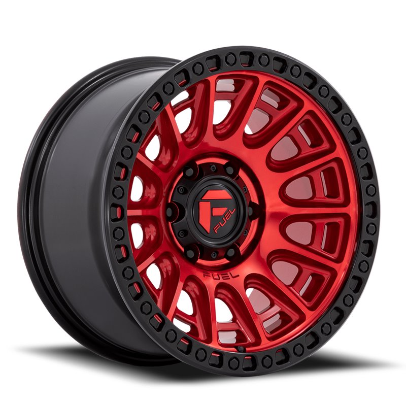 Fuel Off-Road | Cycle D834 Candy Red / Black Ring