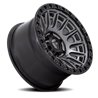 Fuel Off-Road | Cycle D835 Matte Gunmetal / Black Ring