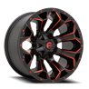 Fuel Off-Road | Assault D787 Matte Black / Milled-Red Tint