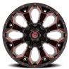 Fuel Off-Road | Assault D787 Matte Black / Milled-Red Tint