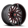 Fuel Off-Road | Hurricane D808 Gloss Black / Red Milled