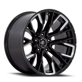 Fuel Off-Road | Rebar 5 D849 Gloss Black / Milled
