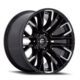 Fuel Off-Road | Rebar 6 D849 Gloss Black / Milled