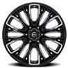 Fuel Off-Road | Rebar 6 D849 Gloss Black / Milled