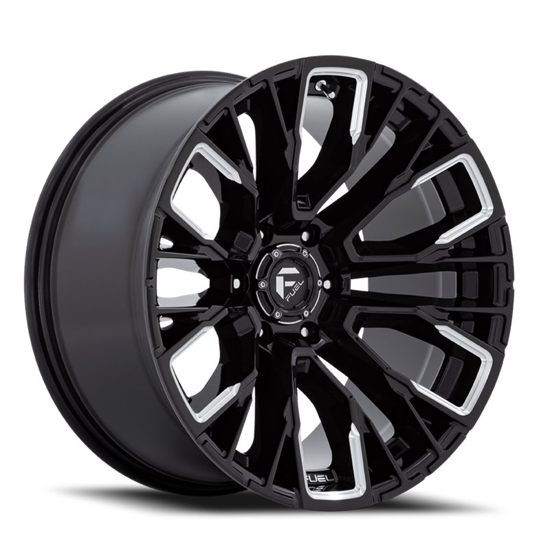 Fuel Off-Road | Rebar 6 D849 Gloss Black / Milled