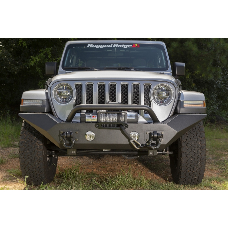 RUGGED RIDGE | Spartan Front Bumper - Gladiator / Wrangler (JL) 2018-2022 RUGGED RIDGE Off-Road Bumpers