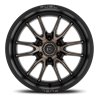 Fuel Off-Road | Clash 6 D762 Matte Black / Double Dark Tint