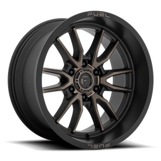 Fuel Off-Road | Clash 6 D762 Matte Black / Double Dark Tint