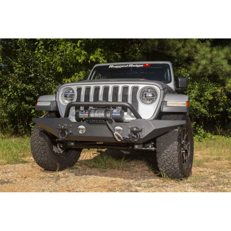 RUGGED RIDGE | Bumper- Front - Gladiator / Wrangler (JL) 2018-2022 RUGGED RIDGE Off-Road Bumpers