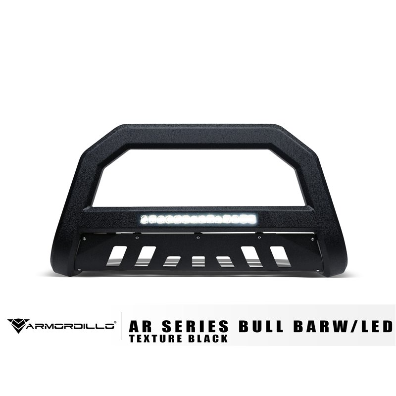 Armordillo | 2008-2020 Toyota Sequoia AR Bull Bar w/LED - Texture Black - Sequoia 4.6L / 4.7L / 5.7L 2008-2020