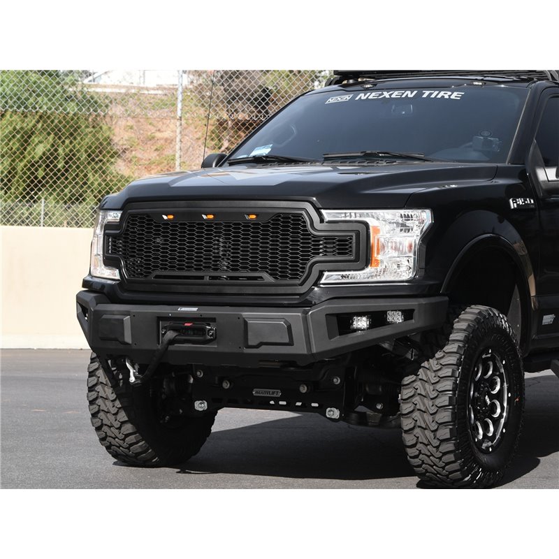 Armordillo | RP Bumper For 2018-2020 Ford F-150 Excl. model with front parking sensor - Matte Black - F-150 2018-2020