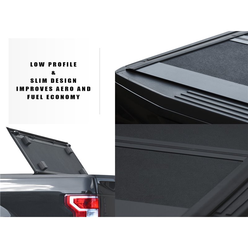 Armordillo | 2019-2022 Ford Ranger CoveRex TFX Series Folding Truck Bed Tonneau Cover (5 Ft Bed) - Ranger 2.3T 2019-2023