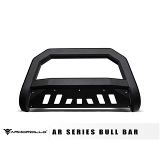 Armordillo | 2007-2018 Toyota Tundra AR Series Matte Black Bull Guard - W/Skid Plate - Tundra 2007-2021