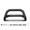 Armordillo | 2008-2016 Toyota Sequoia AR Series Matte Black Aluminum Skid Plate Bull Guard - W/Skid Plate - Sequoia 4.6L / 4.7L 