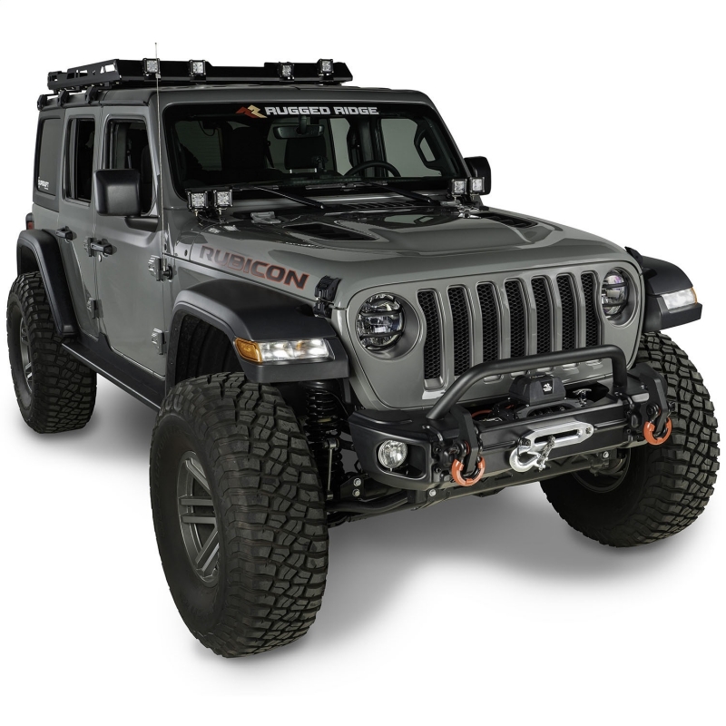 RUGGED RIDGE | Bumper- Front - Wrangler (JL) 2.0T / 3.0L / 3.6L 2018-2022 RUGGED RIDGE Off-Road Bumpers