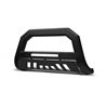 Armordillo | 2007-2014 Toyota FJ Cruiser AR Series Bull Bar W/LED - Matte Black W/Aluminum Skid Plate - FJ Cruiser 4.0L 2007-201