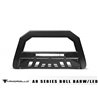 Armordillo | 2011-2018 Chevy Silverado 2500/3500 AR Series Bull Bar W/LED - Matte Black W/Aluminum Skid Plate - Silverado 2500 H