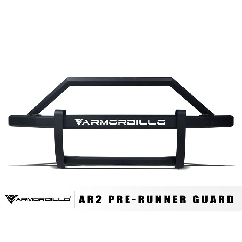 Armordillo | 2017-2022 Ford F-250/F-350/F-450 Super Duty AR2 Pre-Runner Guard - Matte Black - F-250 / F-350 2017-2023