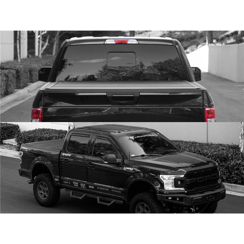 Armordillo | 2007-2013 Toyota Tundra CoveRex TFX Series Folding Truck Bed Tonneau Cover (5.5 Ft Bed) - Tundra 2007-2013